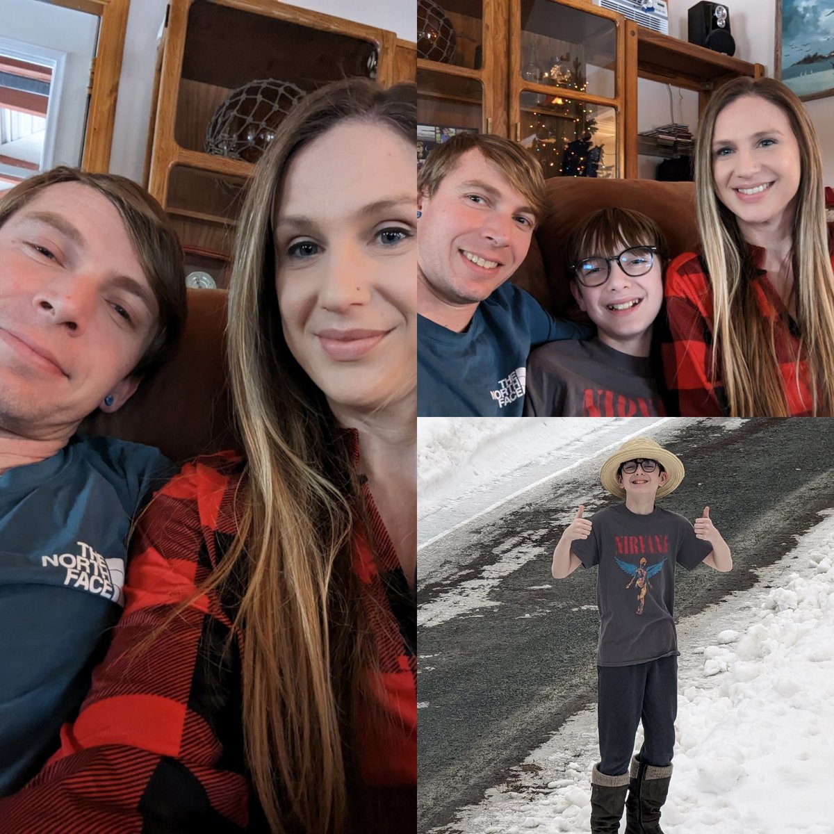AWagrown's tweet photo. Had to postpone Christmas with my parents due to bad weather, finally got to see them today ❤️ love my family https://t.co/IL5vSF8Vb3