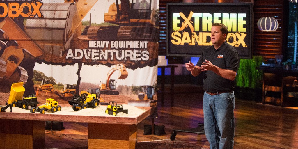 ExtremeSandbox's tweet photo. That one time we were on Shark Tank. No biggie. :) https://t.co/9odmY7gSCU