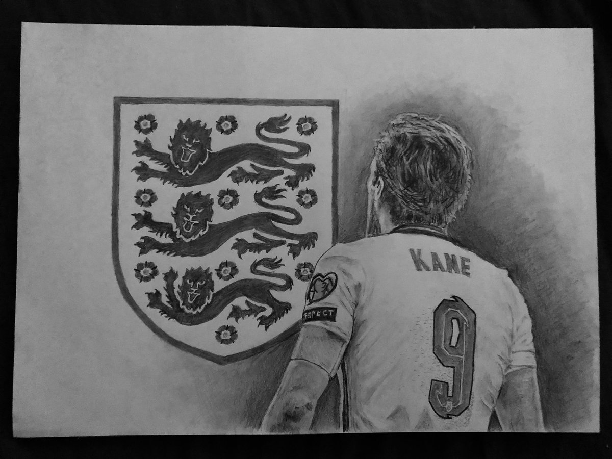 HarryBell24's tweet photo. @HKane Drawing I done last year, would be great if you got to see it 🤞🏻 https://t.co/mg6ZmP54IW