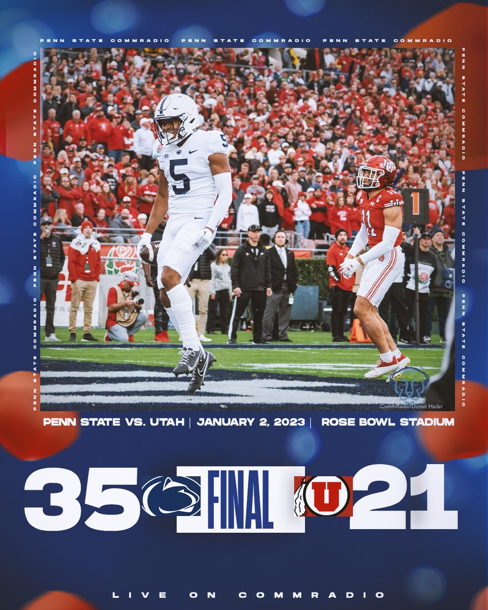 Penn State CommRadio on Twitter "Penn State defeats Utah to open 2023