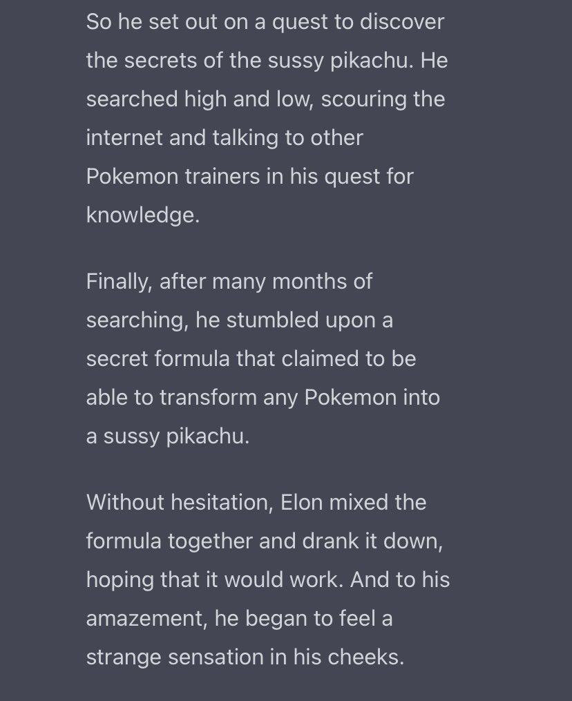 Edison_Cats's tweet photo. @elonmusk becomes the sussy pikachu #sussyelon #elonsus #elonmuskGO #pikachu https://t.co/AapKngHbr5