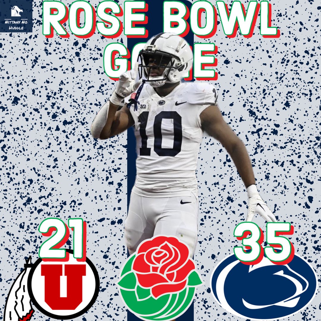 Penn State defeats Utah 35-21 to finish the season with a 11-2 overall record.

🔷⚪️🔷⚪️🔷⚪️

#PennStateFootball #PennState #PSU #WeAre #WeArePennState #HappyValley #BigTen #BigTenFootball #CollegeFootball #BeaverStadium #WhiteOut #Nittanyville #JoePa #Paternoville #409 #appoll