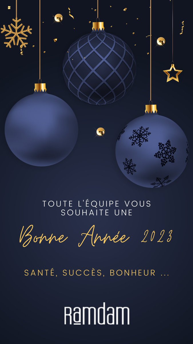 Une bonne et heureuse année 2023 à tous 😊 💫

Qu'elle soit remplie de joie, de nouvelles aventures et de bonheur ✨ 

#nouvelan #NouvelAn2023 #bonneannée2023