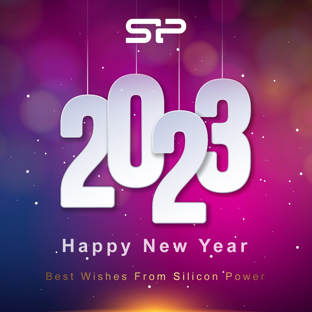 Happy New Year🎆🎇 SP wishes you all the best😚 #SP #siliconpower #newyear #2023