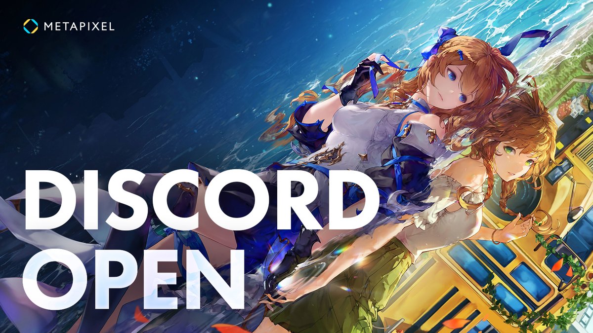 Wen Discord? Now!

▶️ discord.gg/metapixel