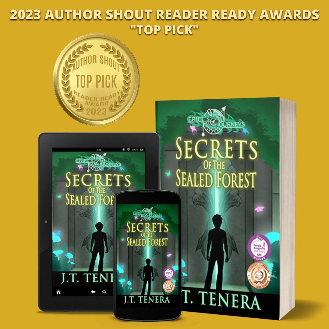 Happy New Year, everyone.

Excited to announce 2023 with another new award! Thrilled to have placed and won my 9th award for Secrets of The Sealed Forest :D

#AuthorsOfTwitter #writersoftwitter #WritingCommunity #fantasy