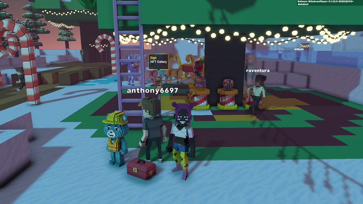 DHoefflin's tweet photo. @TheSandboxGame @carebears I found a @carebears blue construction worker in Merry Beary Winterfest! 👷🐻 #SeasonsGreetingsTSB https://t.co/y5dTBzHRUC