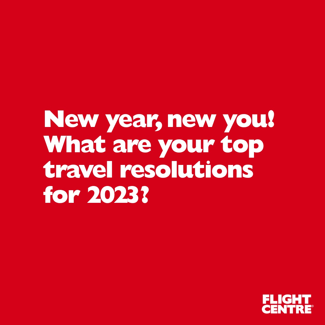 Let the resolutions begin! ✅ Tell us in the comments what you've got planned for 2023! 

Need some travel inspiration? ✈️ 🤩 🌏 Head to our Window Seat blog for ideas! 👉 travl.to/6016eeALs 👈 

#newyearsresolution2023 #travelgoals #travelmore