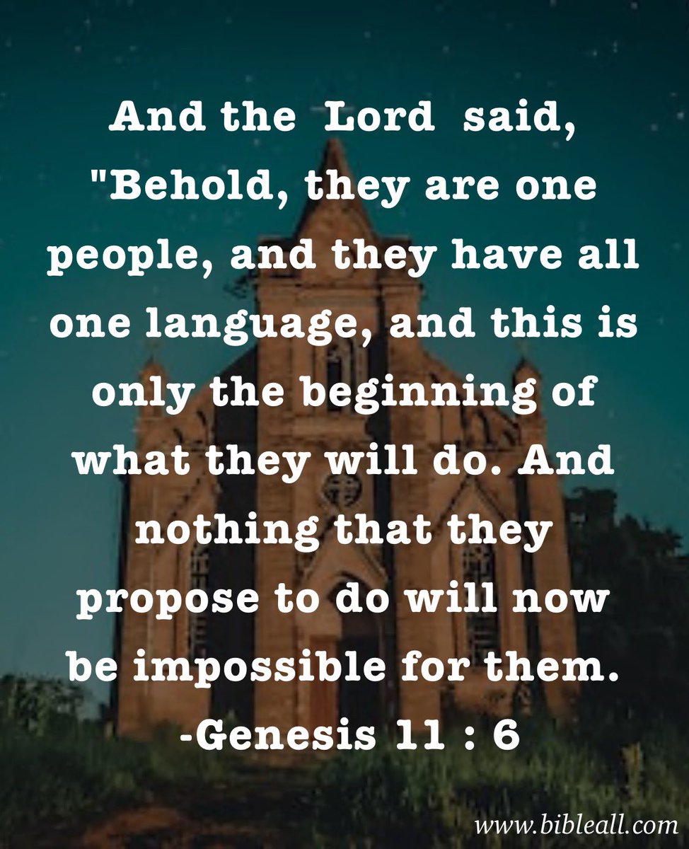MercyOsinubi's tweet photo. January 3
Genesis 9-12
There is great power in Unity. It can make you do the impossible. Two United people can chase 10,000 when 1 person chases 1,000. Imagine what more than 2 people united together in Christ will do will chaseπ.
#UnityInTheBodyOfChrist https://t.co/CTWTrhLRDz