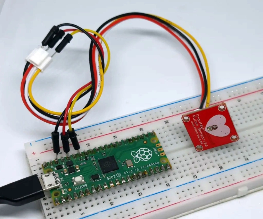 Elecrow1's tweet photo. Wouldn't it be an excellent idea to build a heartbeat tester using #PiPico and #Elecrow #Crowtail pulse sensors!π€©
πhttps://t.co/UnLFqPzprD
#ElecrowDIY #electronics #maker #FYP https://t.co/hJSqbOCpx3