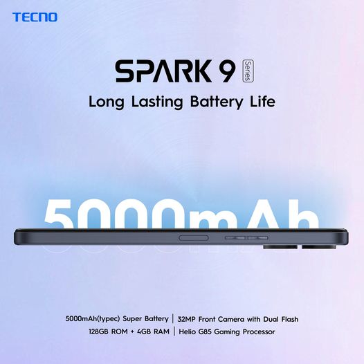 TecnomobileTZ's tweet image. Unaweza utumia simu yako kwa muda mrefu zaidi! Ukiwa na toleo lenye kutunza charge ipasavyo, SPARK 9 Series yenye 5000 mAh.
#SPARK9Series I #StopAtNothing