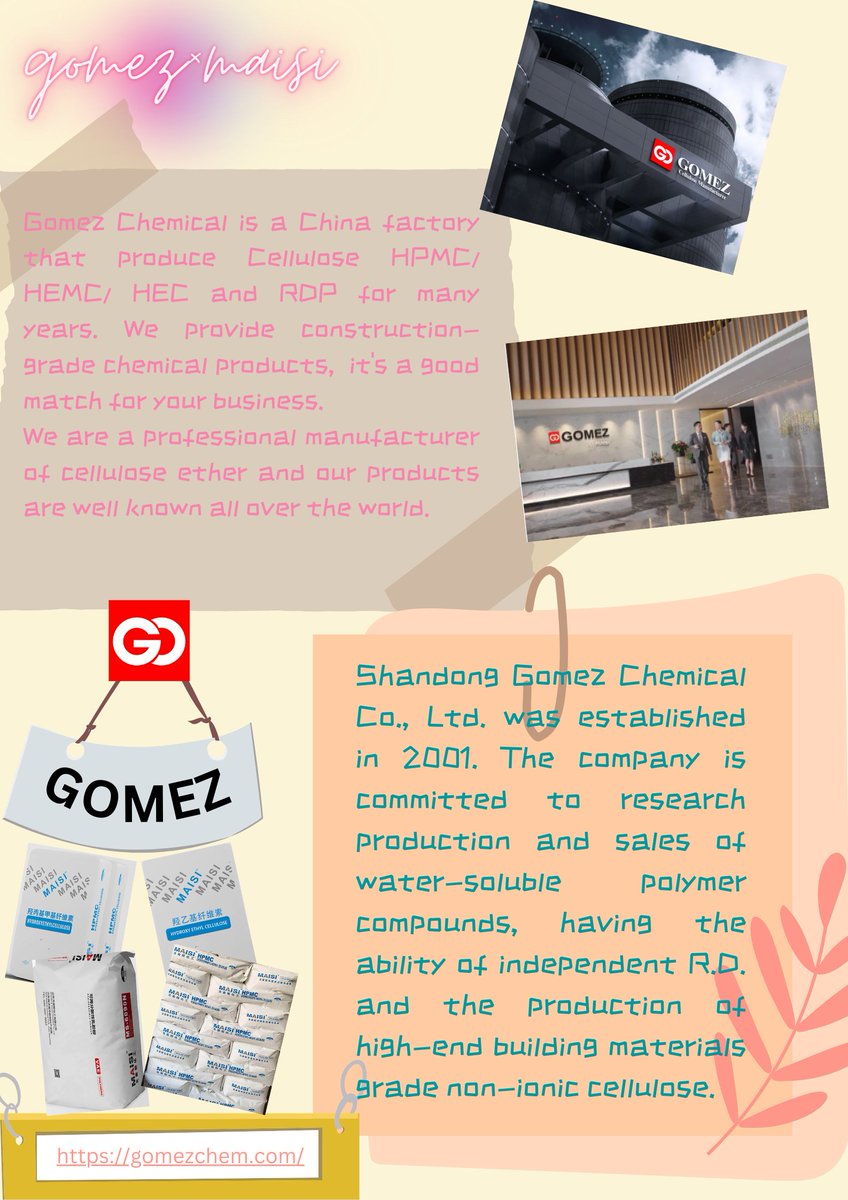 grace_0825cat's tweet image. What are high-quality HPMC/HEMC/HEC and RDP? #hpmc #hemc #hec #RDP 
Our company mainly cellulose ether production and supply. #MAISI #Celluloseether