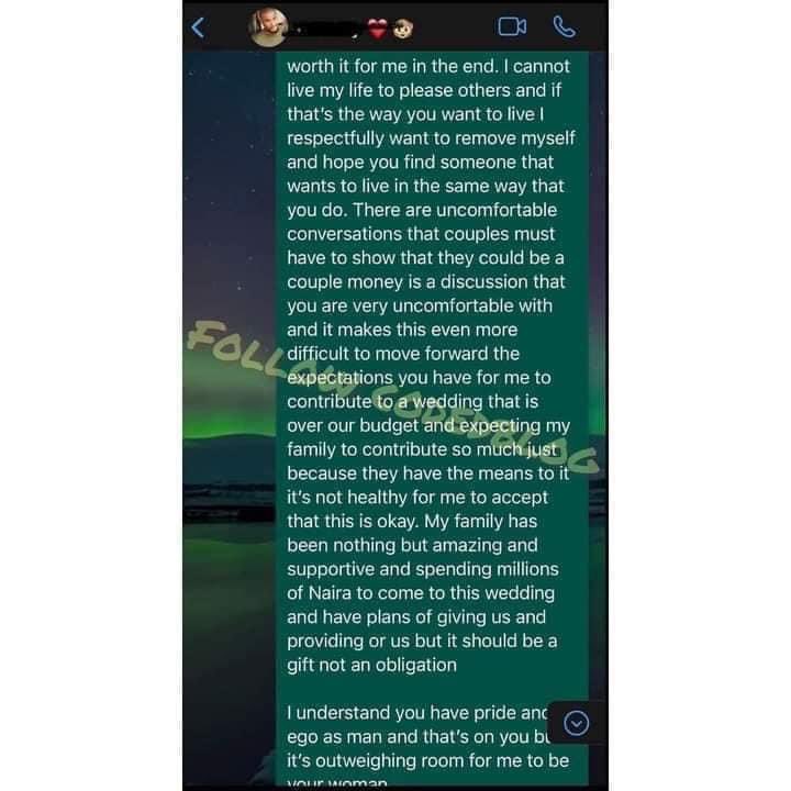 blossommartins's tweet photo. Screenshots of what transpired between Alex Ekubo and Fancy Acholonu emerges !!

I know they will finally  drop it!!!

MY GIRL IS A QUEEN 👸 I know the bad eggs won't like that my girl has been vindicated.....

GOD is still God 😭😭😭😭 https://t.co/pu0V5VZdgz