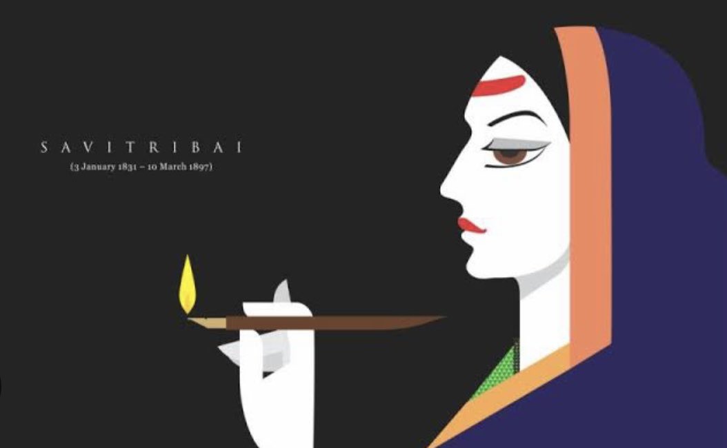|| सावित्रीबाई फुले || 

भारतीय स्रियांचं खरं दैवत! 
#SavitribaiPhule #BirthAnniversary #3rdJanuary1831