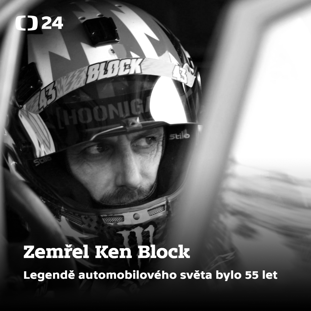 CT24zive's tweet photo. Při nehodě na sněžném skútru zahynul legendární závodník Ken Block. Jezdci bylo 55 let. https://t.co/av13tPcv1V