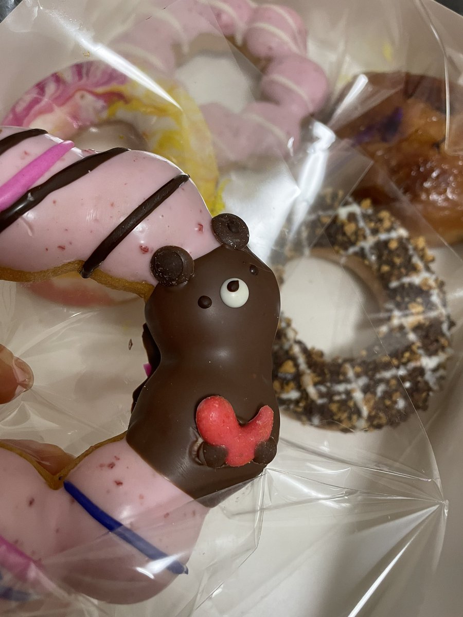3miamia_'s tweet photo. おやつにドーナツ買ってきた✌️🍩 https://t.co/o1K4A5fkGU