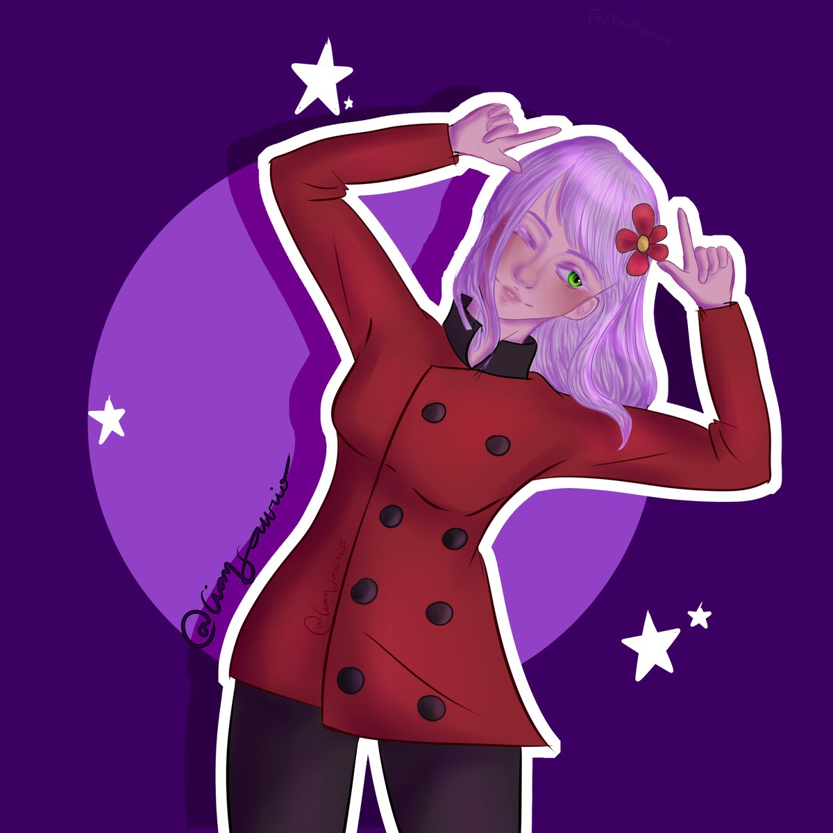 ciansaurio's tweet photo. Volví a mi época de obsesión por el universo de Polka, ya voy 5 dibujos en lo que va del año, ayuda
personajes de: @Commodorette https://t.co/dpI7k5WZc0