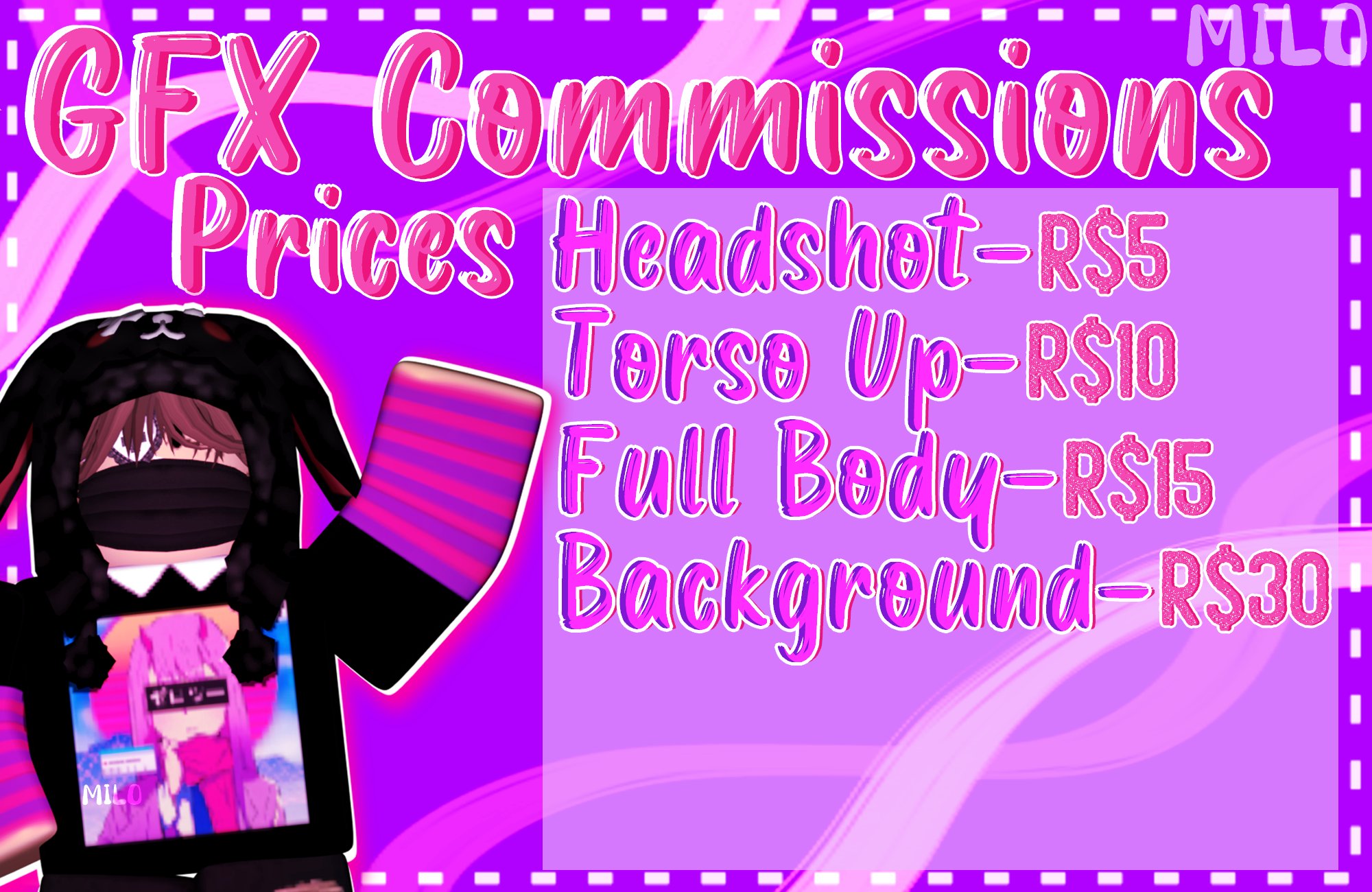 Roblox GFX commission  Full body image : r/RobloxArt