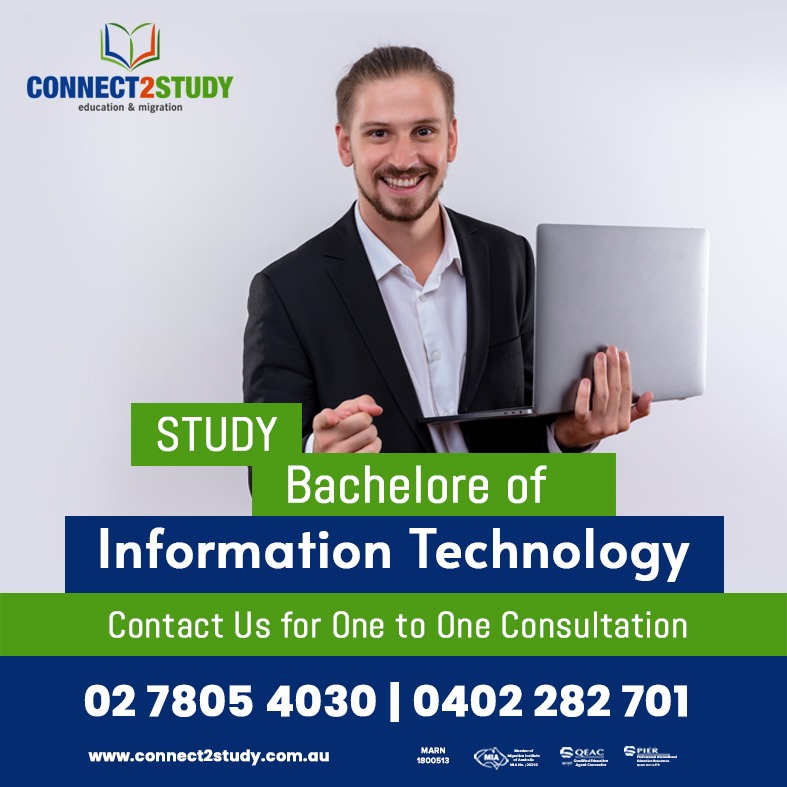 Connect2Study's tweet image. Study  bachelor of Information Technology.

Contact us for one to one consultation.

➡️ ☎️ 02 7805 4030 | 0402 282 701 »»»»»»»»»»

🌐 Visit our website: connect2study.com.au

#informationtechnology #informationtechnologycourse #Connect2study