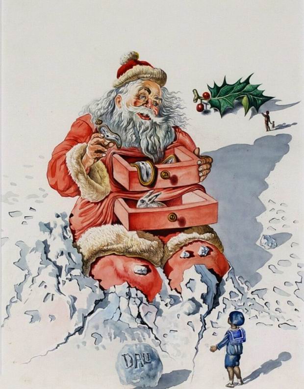 Bożonarodzeniowe kartki autorstwa Salvadora Dali - link do galerii w komentarzu.

#BożeNarodzenie #BozeNarodzenie #SalvadorDali #Salvador #Dali #Surrealizm #KartkaŚwiąteczna #KartkaSwiateczna #KartkiŚwiąteczne #KartkiSwiateczne #Święta #Swieta #Mikołaj #Mikolaj #Choinka