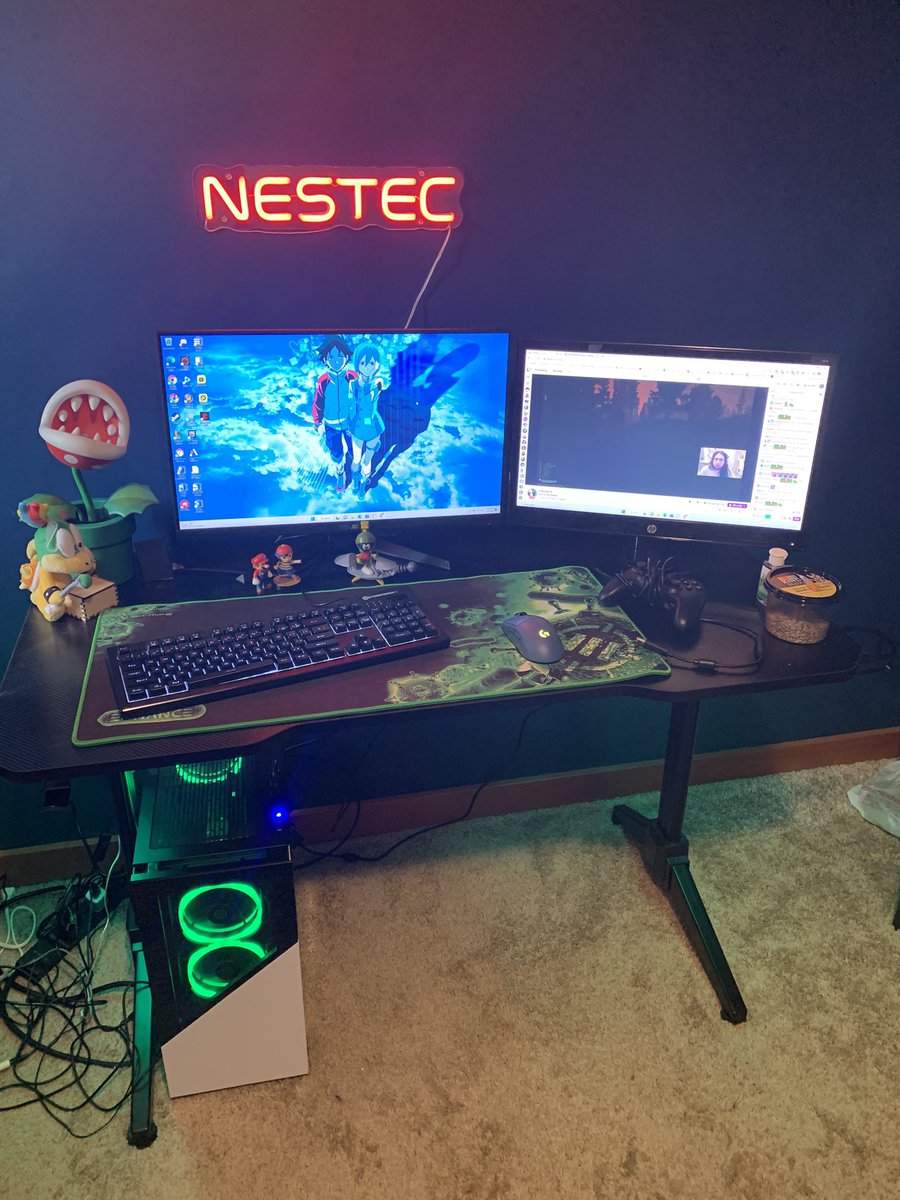 Finally got my gaming setup decked out 🤩