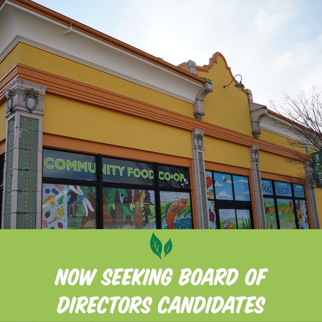 Did you set a resolution to be more involved in your community? Apply for the Co-op Board of Directors by Jan. 18!

l8r.it/0vns

This leadership and policy-setting group reports to the membership and is responsible for the planning, review, and oversight of the Co-op.