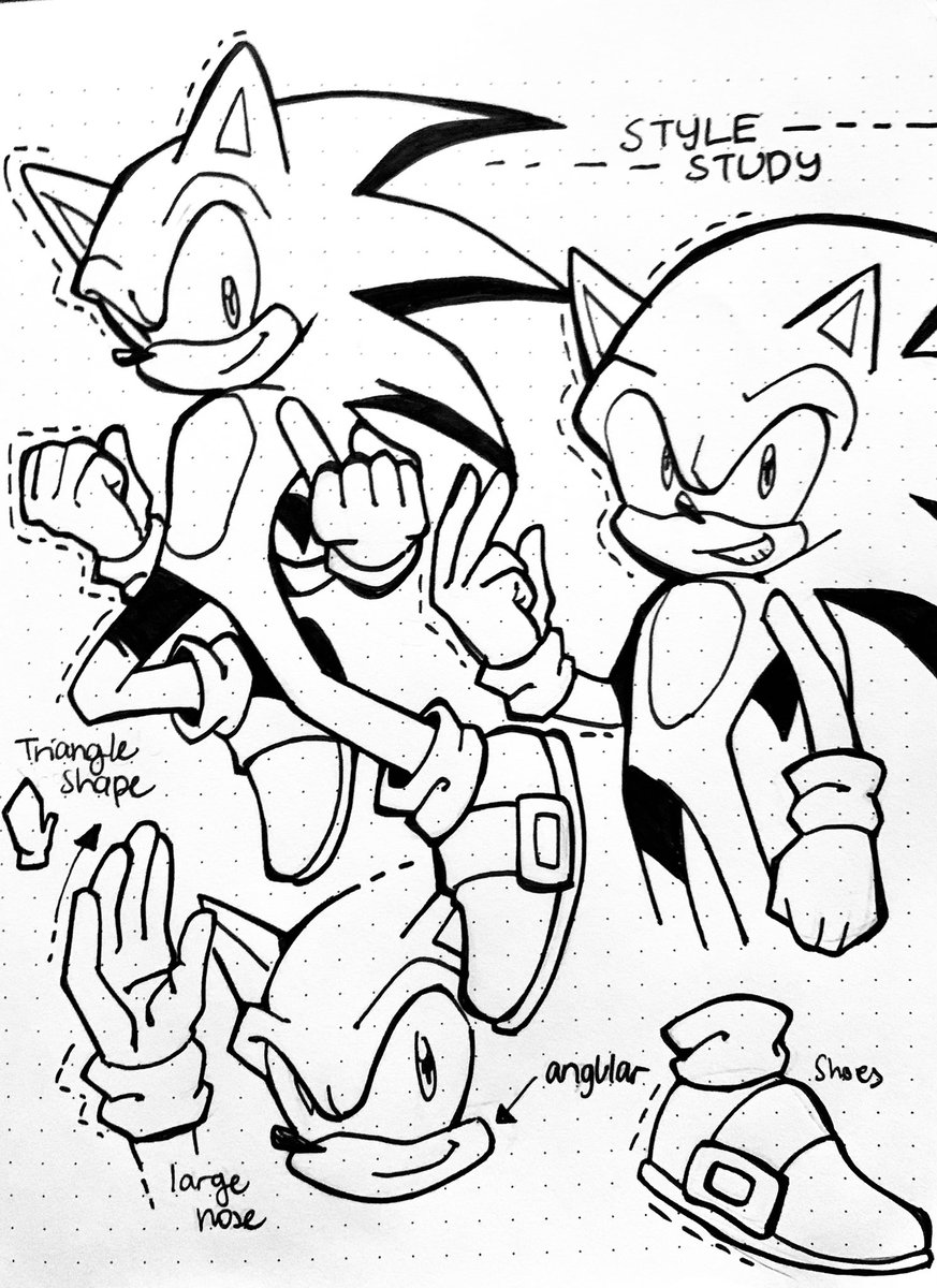 figuring out how to draw hedgehogs 