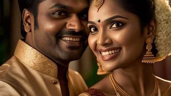 SpirosMargaris's tweet photo. AI-generated #wedding #photos
create storm on internet. See pictures
https://t.co/cooYLgcKi6 #fintech #AI #ArtificialIntelligence #MachineLearning #DeepLeanring @livemint https://t.co/VUWUDINIVR
