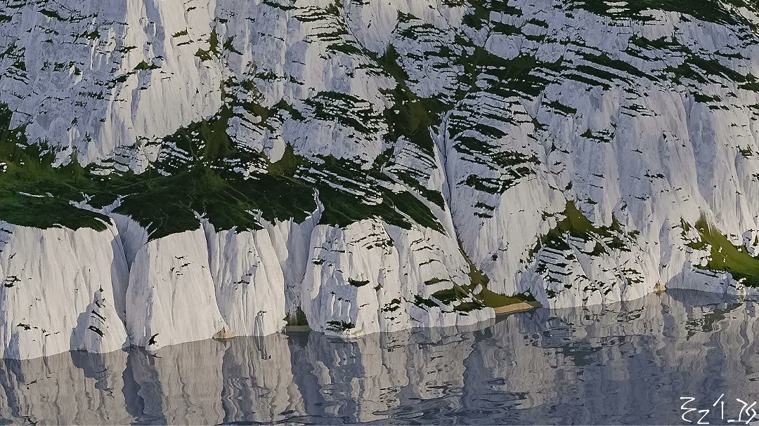 The Island of the White Cliffs.

Modelled and Textured in World Machine, Rendered in Blender, PostProcess in Adobe Lightroom and Adobe Photoshop.

#blender #blender3d #worldmachine #photoshop #digitalart #3d #environmentart #art #landscapedesign #landscape #conceptart #cgi #cgart