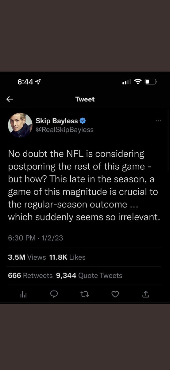 Ellis_Sam's tweet image. The schtick stops now. @RealSkipBayless