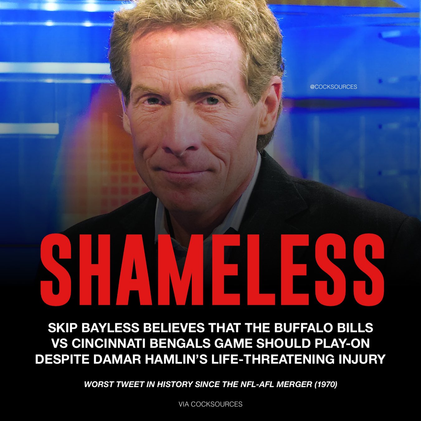 CockSources On Twitter Skip Bayless Is Going To Hell Https t co college-football-top-10-team-rankings-after-week-2