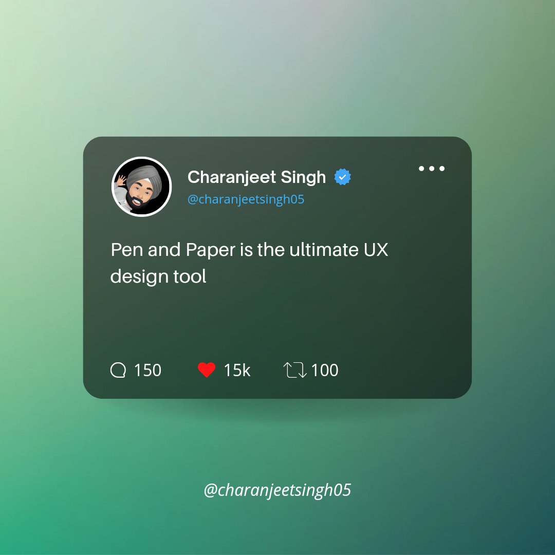 UXCharan's tweet image. Do you agree

#uxdesign #uxtool #uxdesigners #ux #uxui #tool #designers