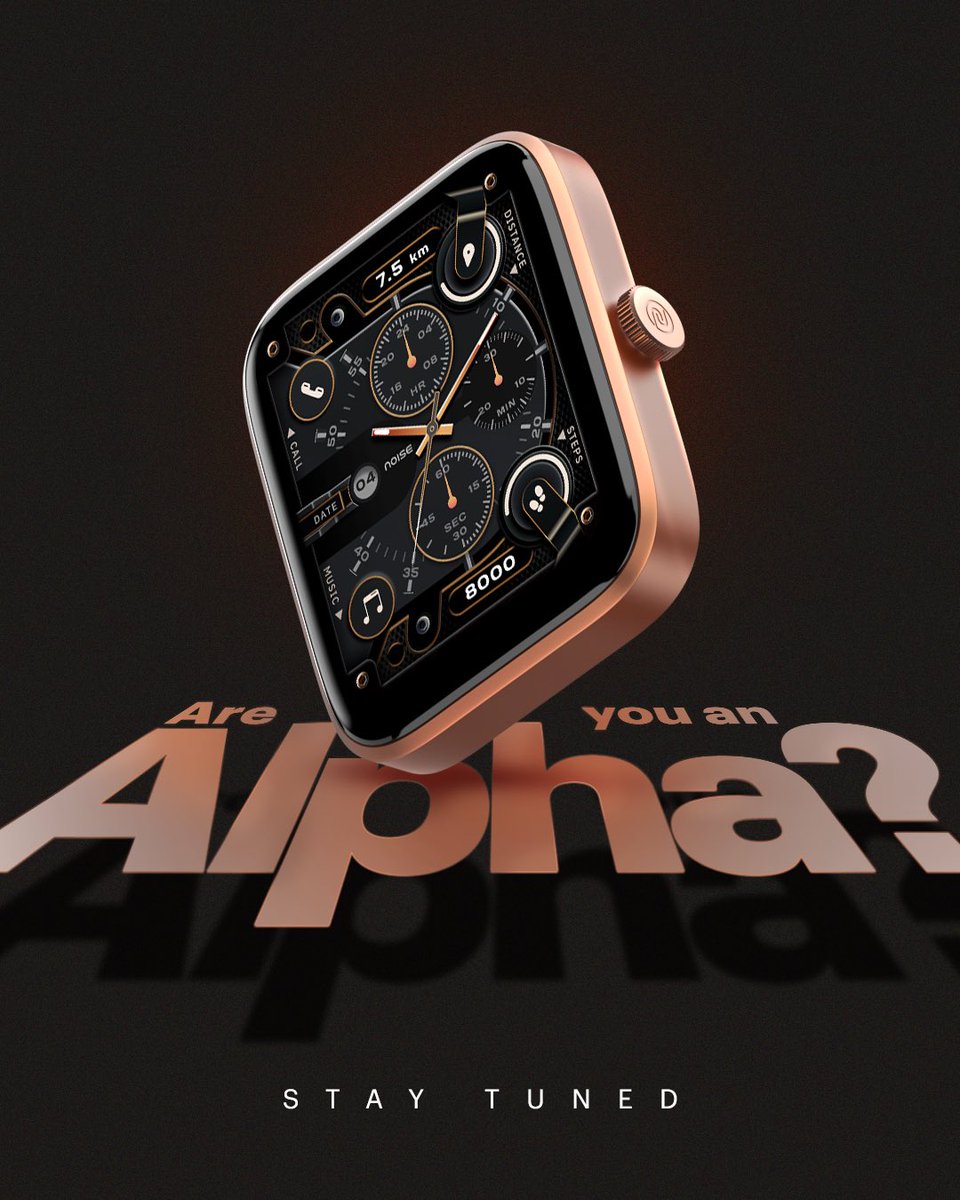 gonoise's tweet photo. Calling out all the Alphas to get ready and participate in our upcoming contest.
#Noise #ContestAlert #StayTuned #RedefineYorQuest #ColorFitPro4Alpha #NoiseSmartwatch https://t.co/0hEohb66A7