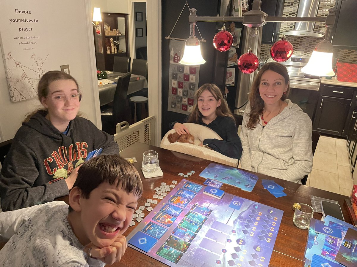 We’ve been loving Aquatica! Great game with lots of interesting development! #boardgames