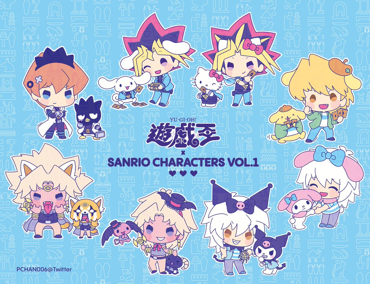 PCHAN006's tweet photo. Yu☆Gi☆Oh!xSanrio♡ 
The collab we need!
#YGOxSanrio https://t.co/qhaQKMVUny