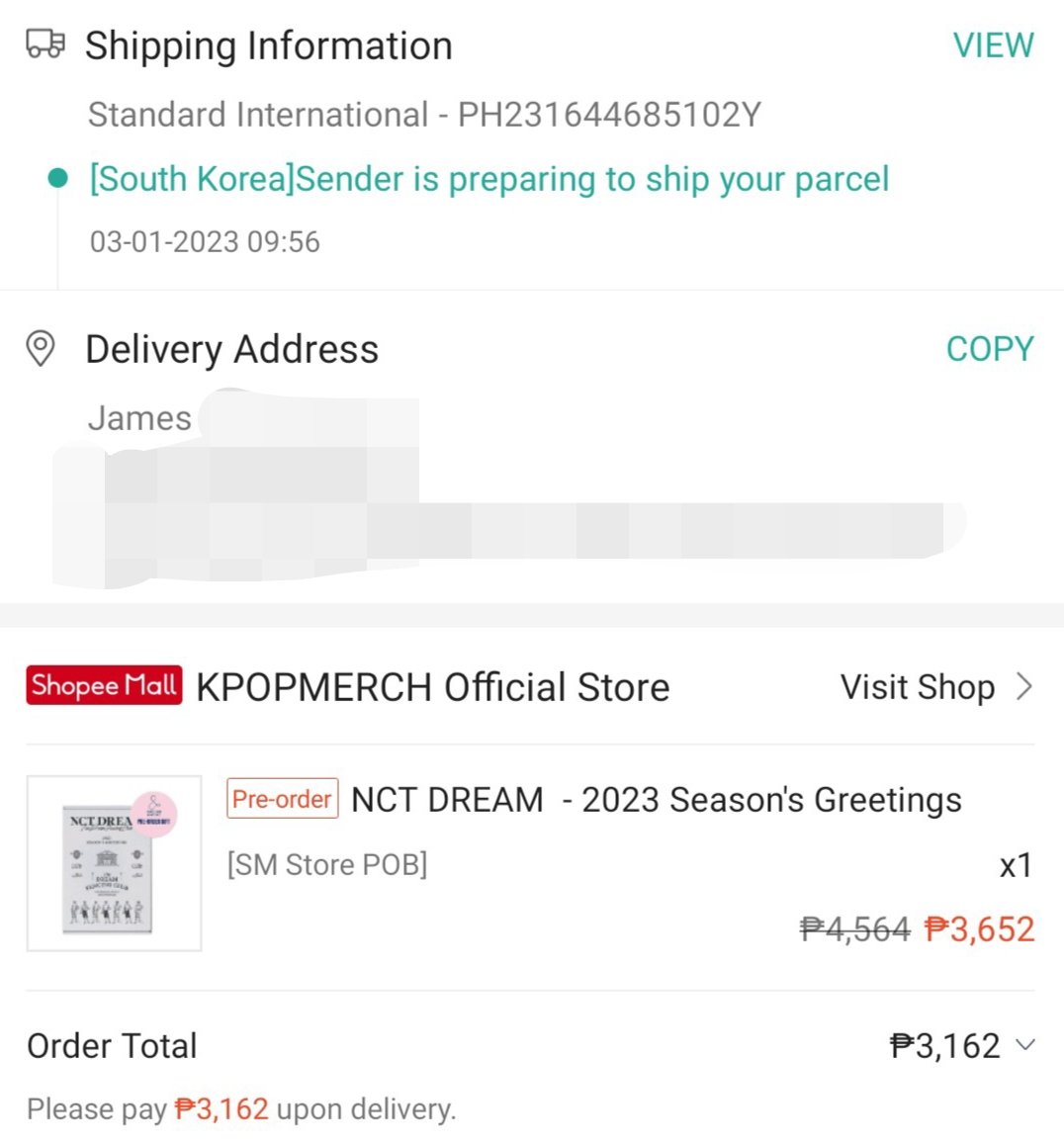 beenshells's tweet photo. #beesseoyo

ic wts lfb ph

7⃣ nct dream sg 2023 tingi 7⃣ 

-see pics for prices 
-free pf
-dop: once arrived! will update/send pics! 

✢ in transit to PH, eta next week! 
✢ read before transacting: https://t.co/KbJ3kLfMFC

reply naekkomine+item or dm to claim! 🐱 https://t.co/3MqhDXEbJW