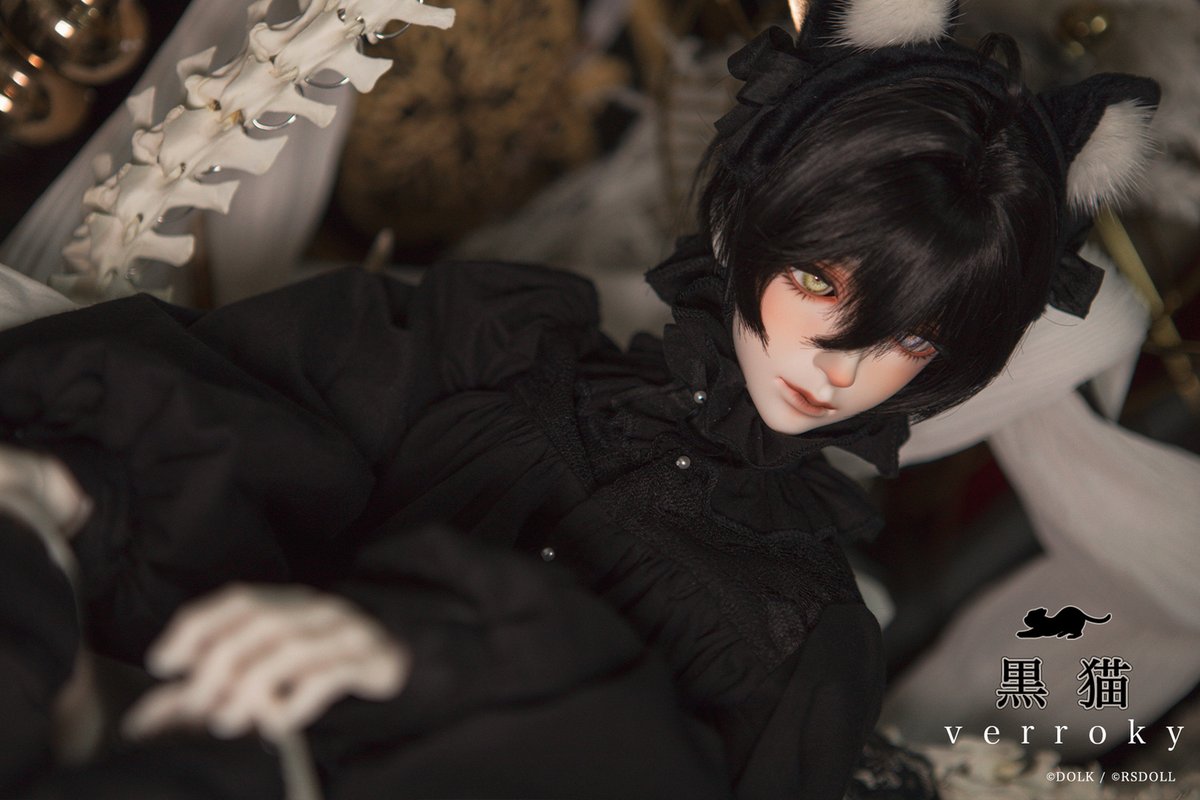 DOLK×RSDOLL】?‍⬛30体限定?‍⬛ 復刻中の「黒猫Verroky」はご覧に 
