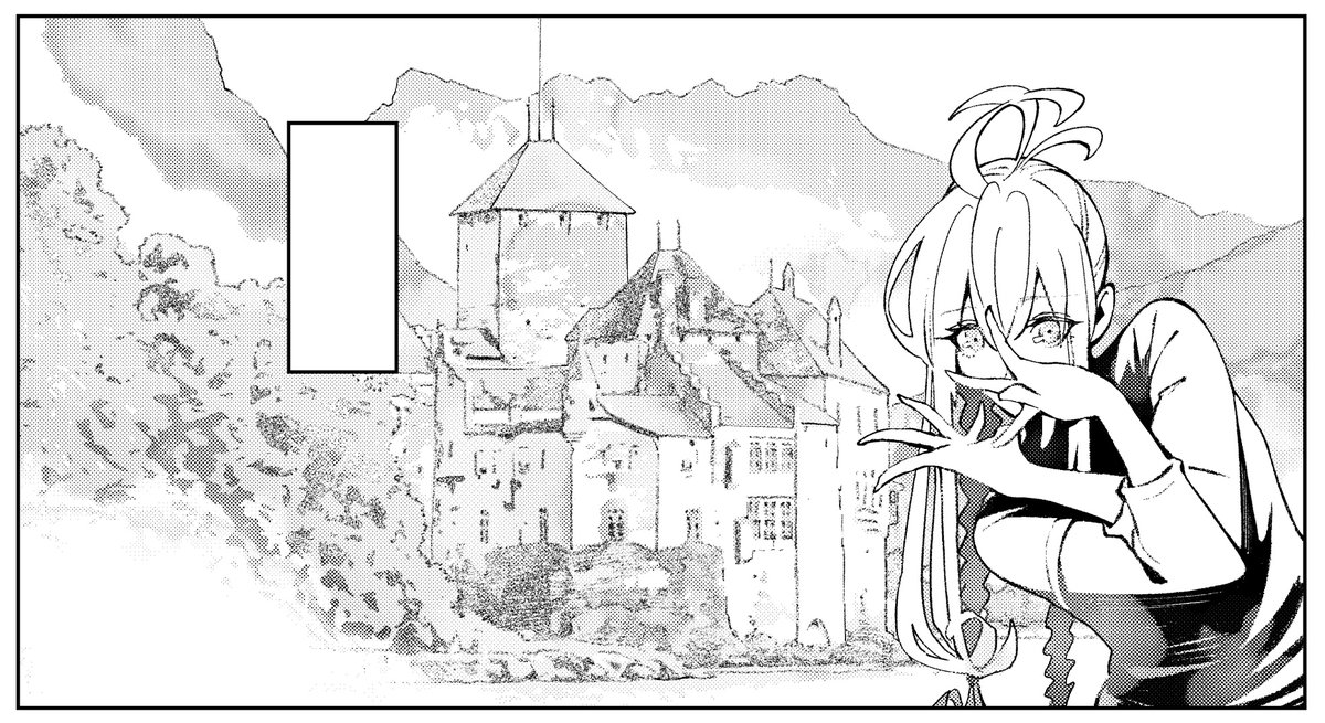 漫画の中でムラサキはシヨン城に行っている。自分もいつか行きたい。 