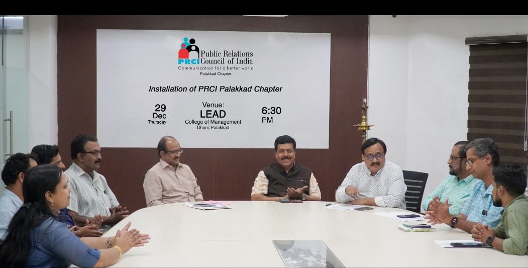 PrciWorld's tweet photo. Installation of Palakkad Chapter. Chairman K M Ramesanunni &amp; team at LEAD College of Mgnt in the presence of Director and Secretary of GC &amp; Acting National President Dr T Vinay Kumar, Senior National VP &amp; President YCC K Ravindran, National VP U S Kutty, Dr Thomas George &amp; other. https://t.co/MmaXFhRNXK
