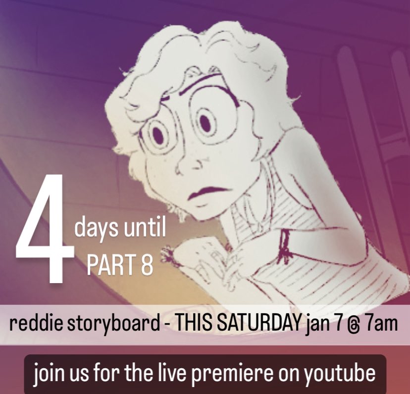 LIVE PREMIERE IN 4 DAYS: youtu.be/GxsT5x5uhFs

#reddiestoryboard #reddie #animatic #storyart #reddiefanart