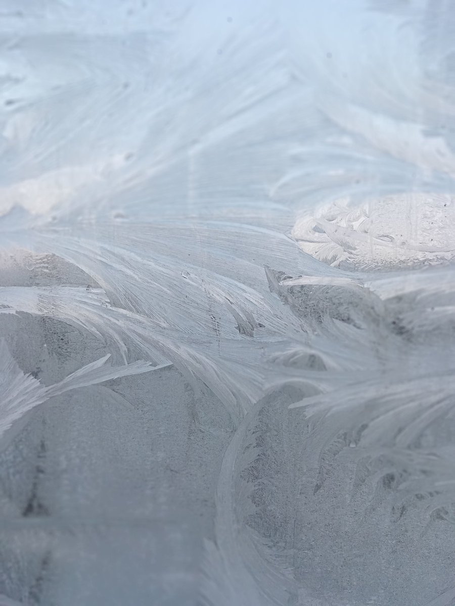 i_noor2022's tweet photo. #Kashmir right now
#frost #windowpanes #winter #chillaikalan https://t.co/R1CXi3s22F