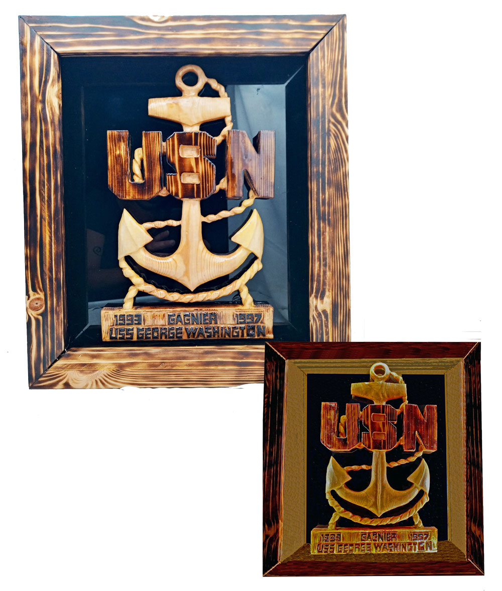 KLCARVINGS's tweet photo. Hand-Made Wood Carvings
US Navy Anchor, Personalized 
#klcarvings #woodcarver #custommade #woodcarvings  #customorder #usmilitary  #shadowboxes  #emblems #personalize #ordernow #Dixie #woodcarver #dremel #madeinusa #madeinamerica #usn #usnavy #usnavyanchor https://t.co/pGylS7wwLC