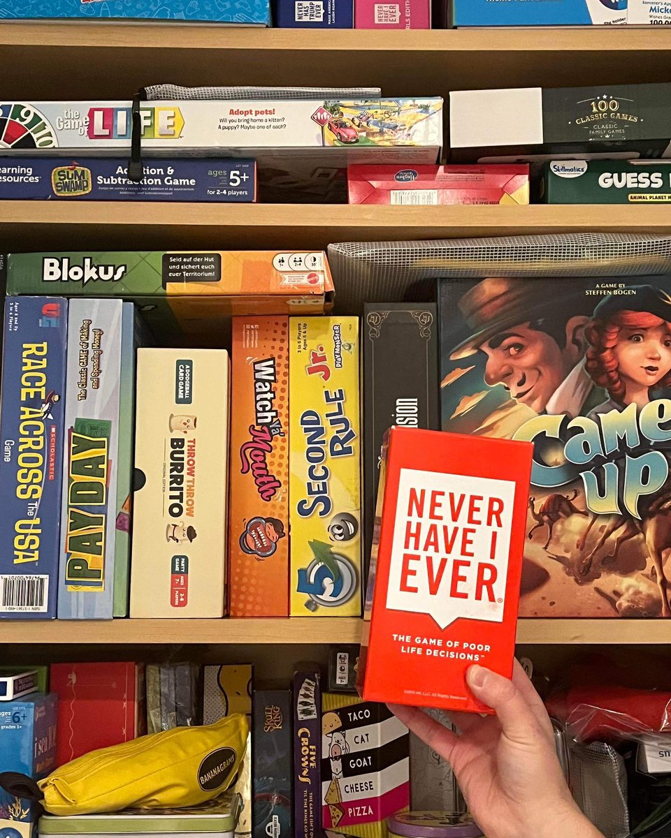 What are you playing next after Never Have I ever??? ♦️

#neverhaveiever #neverhaveievergame #game #gamenight #partygame #familygame #truthordare #nojudgment #games #play #cardgames #boardgames