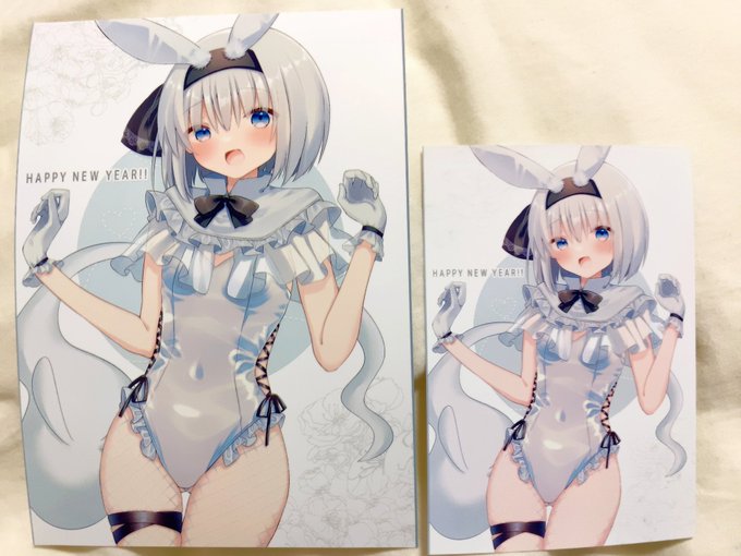 ローソンで試し刷りしたものはこちらです。仮データ版なので多少変わるかもしれませんが大体こんな感じです!
用紙が同じでもサイズで色味が若干違いますね。2L判が1番でくっきり見えておすすめです֊  ̫ ֊ ファミマはまたちょっと違うのかも 