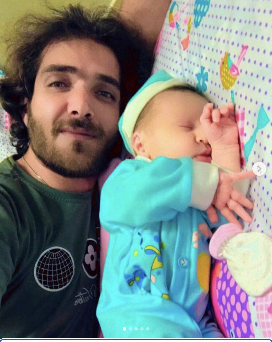 Firouz_Naderi's tweet photo. This is  #HassanFirouzi, a 34-year-old new dad of a newborn baby girl. He is currently in solitary confinement and pictures have surfaced proving he is being brutally tortured. He is reportedly suffering from internal bleeding. He is sentenced to death. https://t.co/pexxXmmgwv