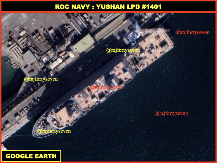 rajfortyseven's tweet photo. #ROC #Taiwan Navy’s #YuShan #LPD at 153m/10kt, is smaller than #CCP #PLAN’s #Type55 at 180m/13kt.
Build something that you can use!
This is dead weight!! https://t.co/41bKowJ4tG