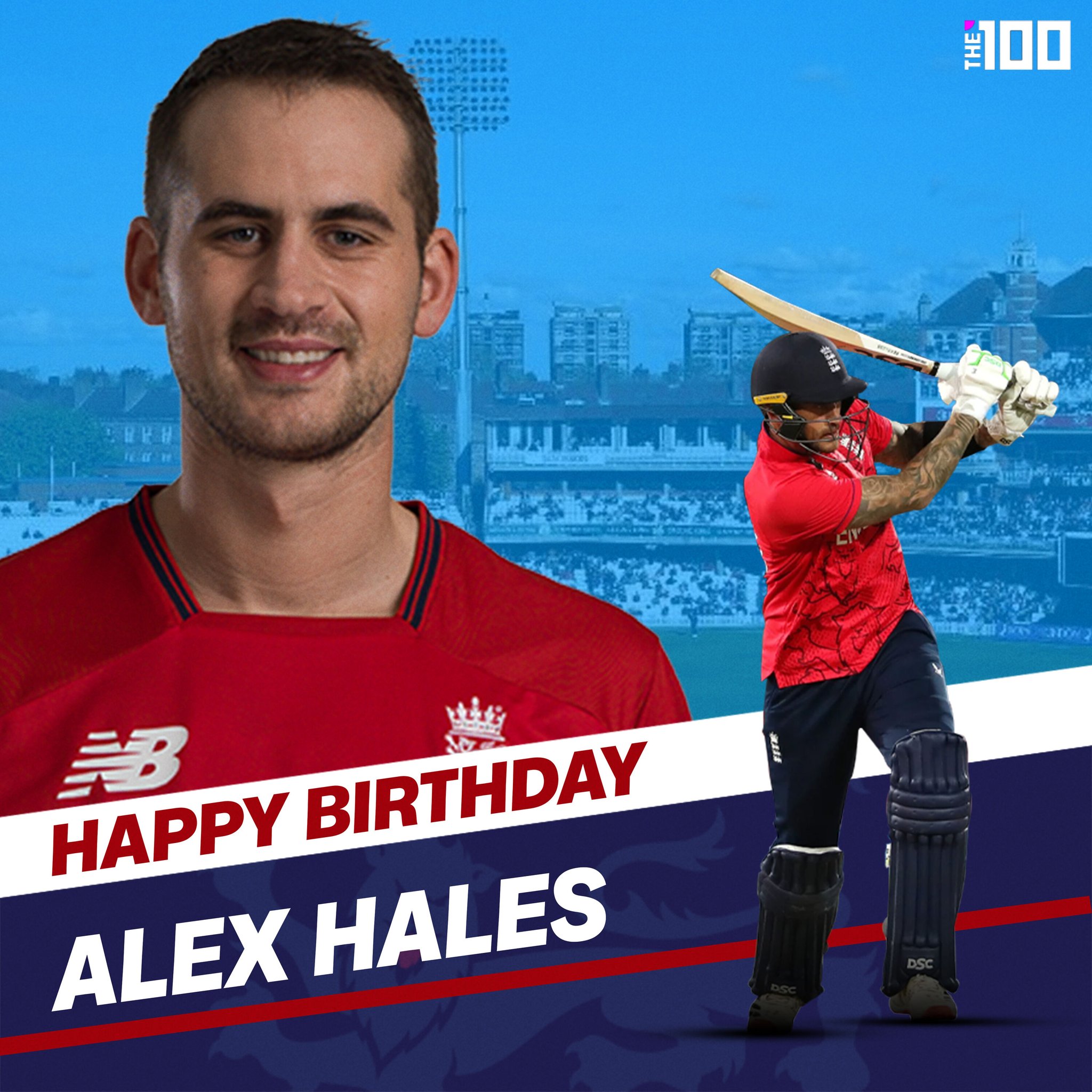  Wishing Alex Hales a very Happy Birthday 