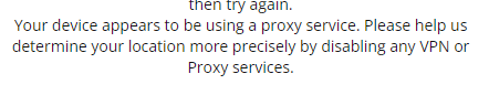 What's the point of a VPN if sites know that I'm using a VPN?  What am I doing wrong?  I just want to do degen things with my friends