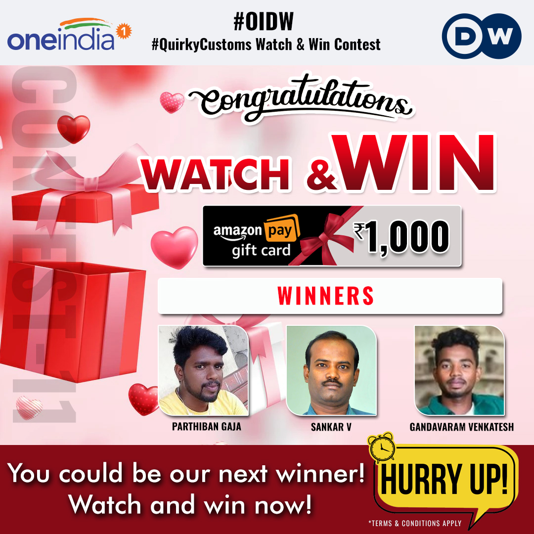 thatsTamil's tweet photo. Watch and Win contest 11 - வீடியோ பார்த்து பரிசு வெல்லுங்க... நீங்களும் ரூ.1000 மதிப்புள்ள அமேசான் கிப்ட் வவுச்சர் வெல்லாம்..  

https://t.co/bl9q96TZp6

#OIDW #QuirkyCustoms #WatchandWin #ContestAlert #AmazonGiftCard https://t.co/y4fcsRx2oQ