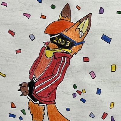CastOfC13's tweet photo. #NewProfilePic Now in color my original character Happy new year 2023!🥳🦊🎆 #oc #furryart #furry #artcolor #colorpencil #fox #redfox #male #anthropomorphic #anthropomorphicfox #anthto #newyearseve #newyear2023🎉 #newyearparty https://t.co/htIekdHu4z